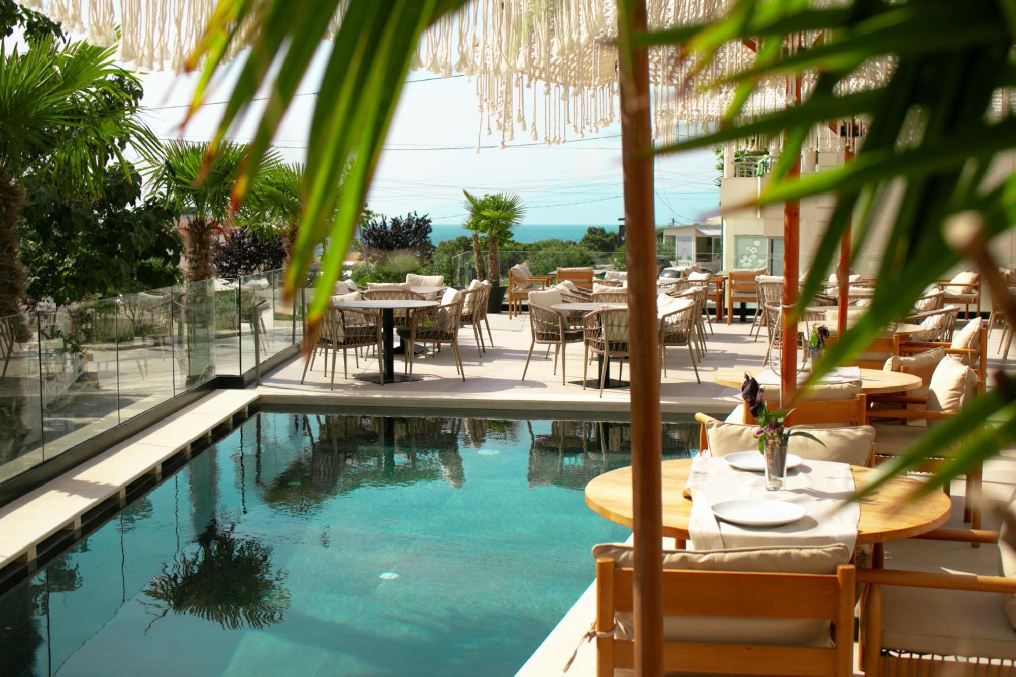 La Luna Hotel Ksamil Exterior foto